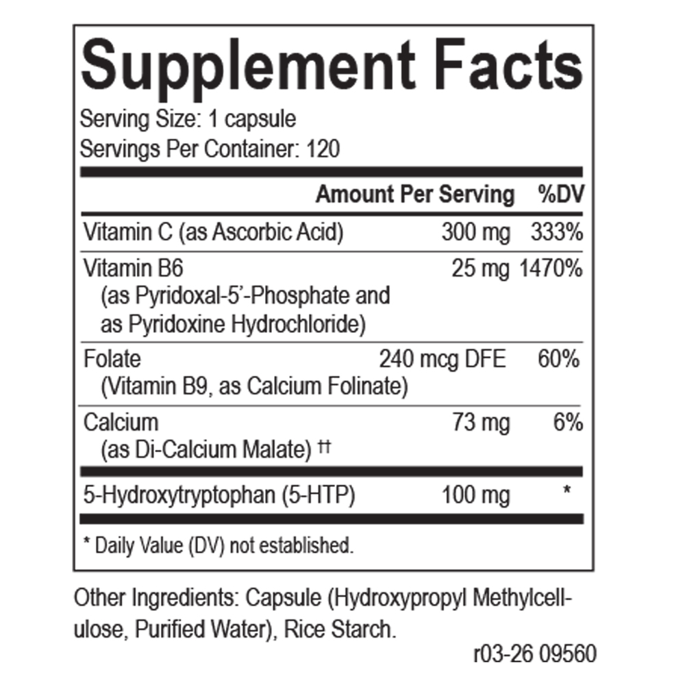 Seratran Supplement Facts Label