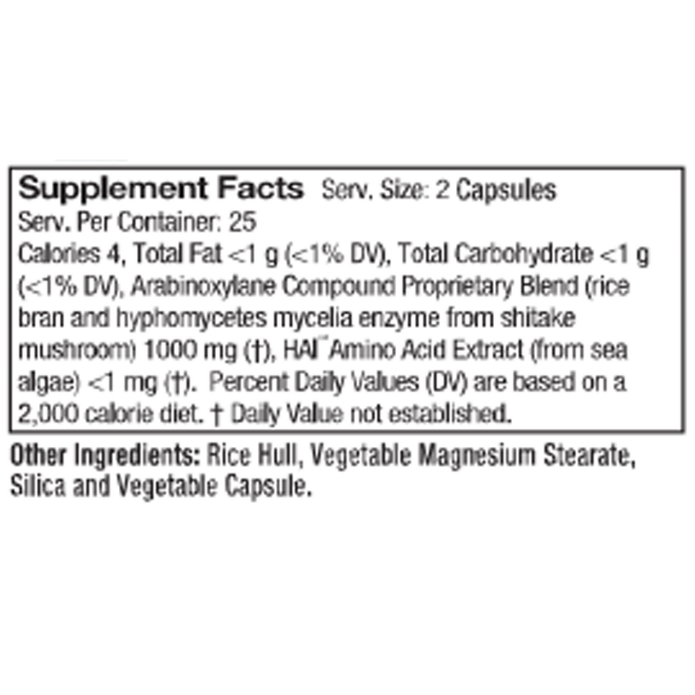 Noxylane 4 Double Strength Supplement Facts Label