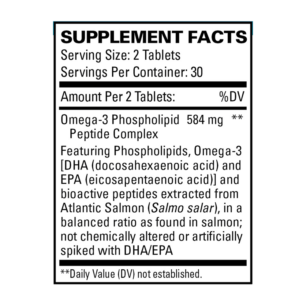 EurOmega-3 Plus Supplement Facts Label