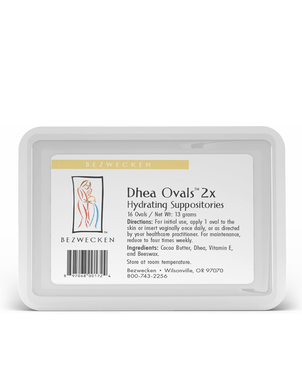 DHEA Ovals Supplement Facts Label