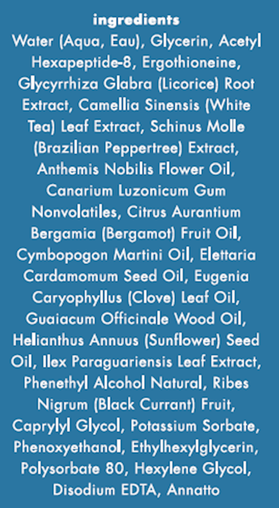 Power Peptide Supplement Facts Label