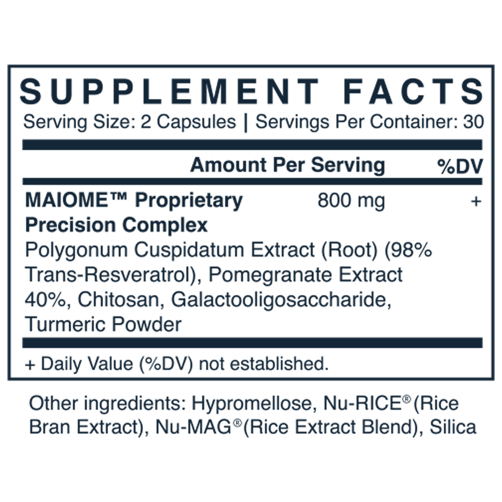 No. 25 - Cardiovascular/Antioxidant Supplement Facts Label