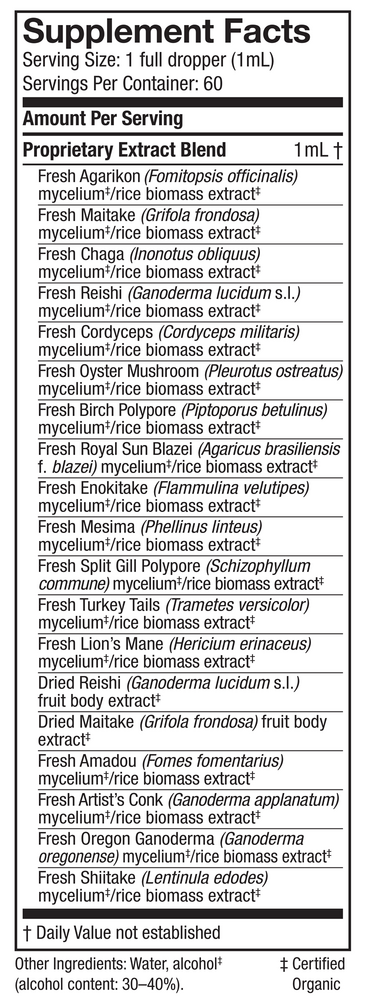 MyCommunity EXTRACT Supplement Facts Label