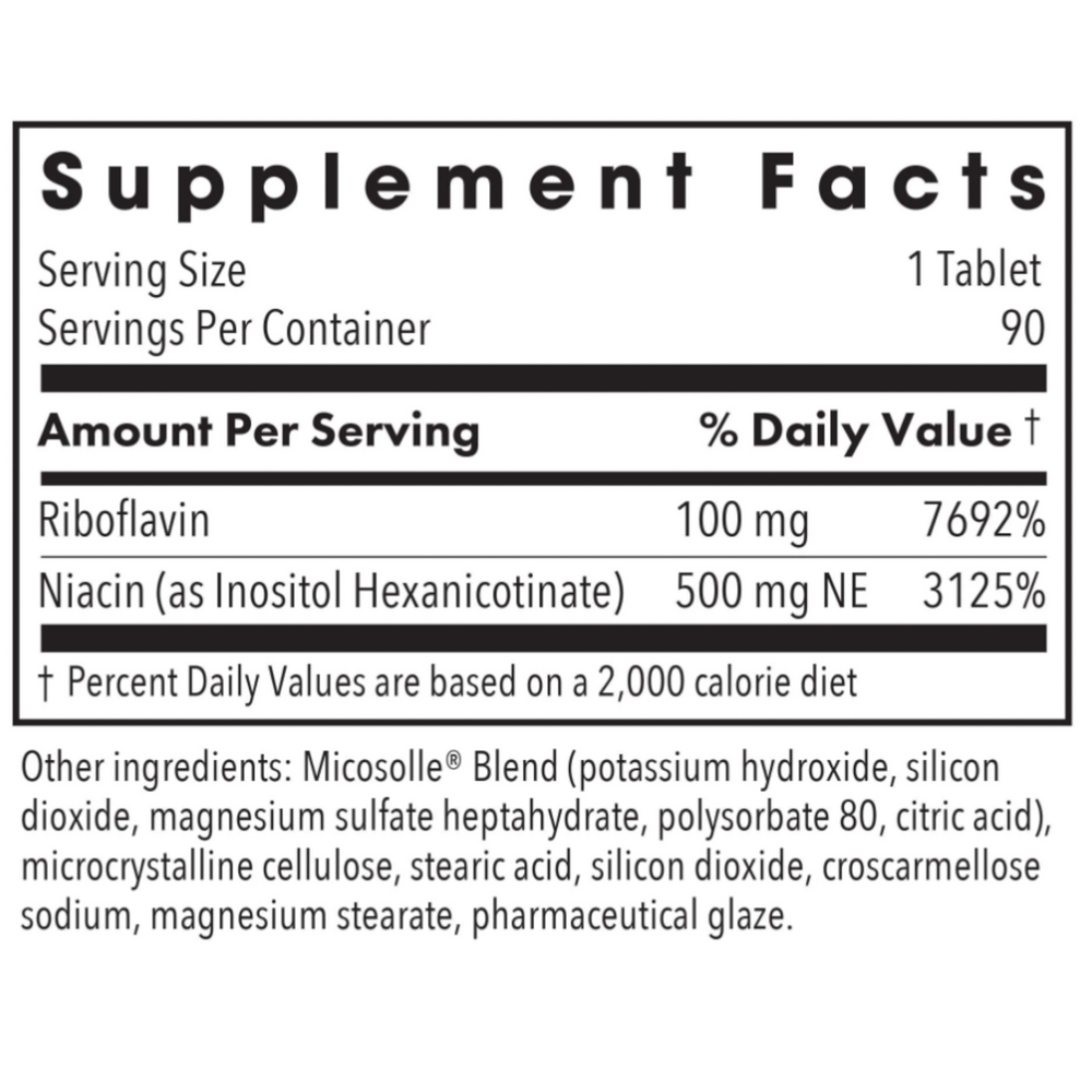 Optimox® ATP Cofactors™ Supplement Facts Label