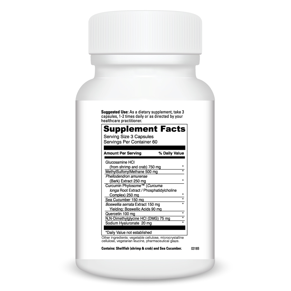 CX-2 Solution Supplement Facts Label