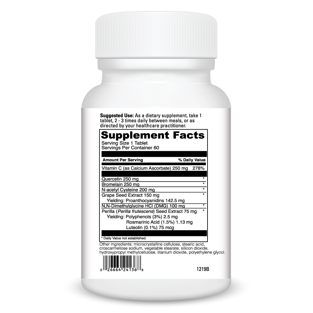 Aller Dmg Supplement Facts Label