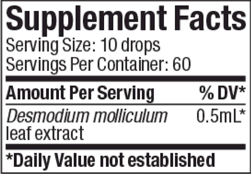 Burbur Supplement Facts Label