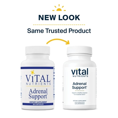 Adrenal Support Vital Nutrients new look