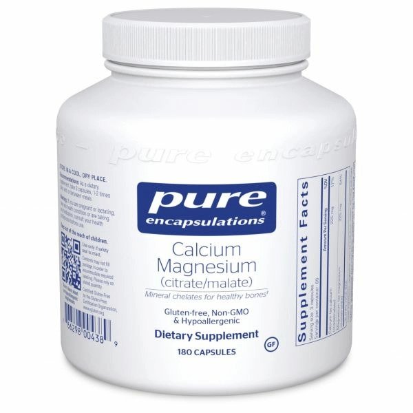 Calcium Magnesium (citrate/malate) (Pure Encapsulations)