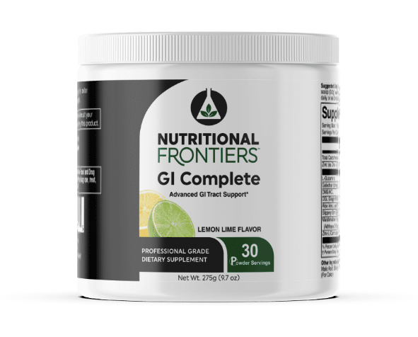 GI Complete Powder Lemon Lime Nutritional Frontiers
