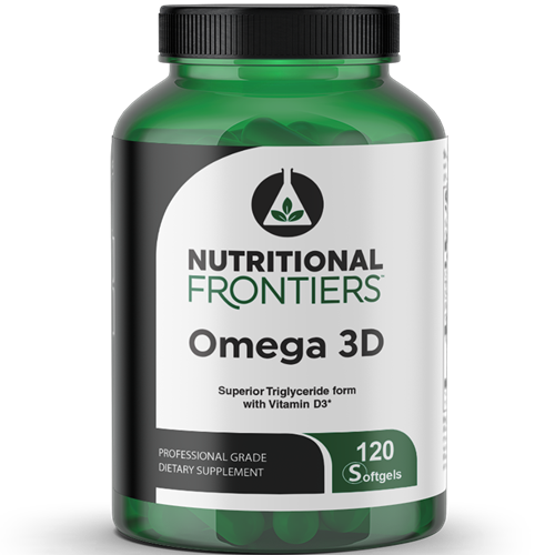 Omega 3D Lemon Nutritional Frontiers