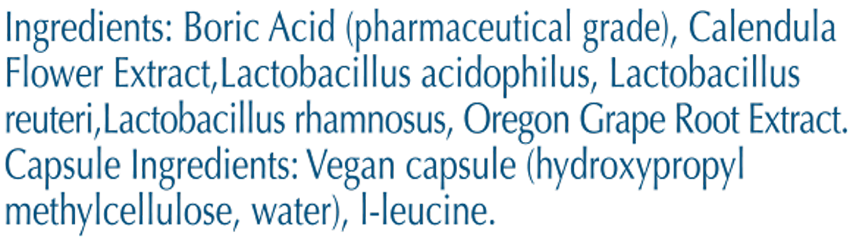 BACKORDER ONLY - V-BoricPro Supplement Facts Label