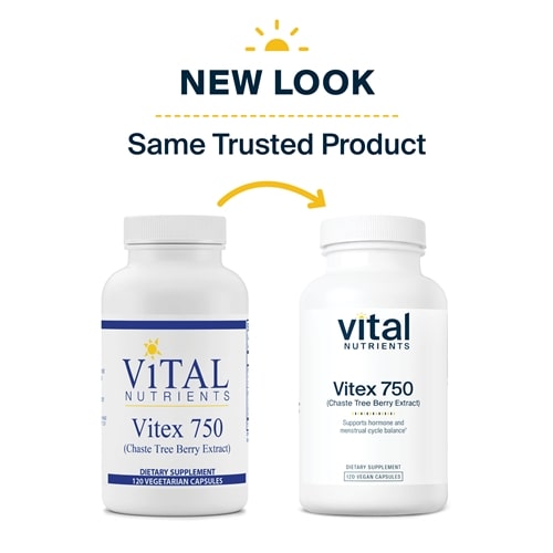 Vitex 750 Vital Nutrients new look