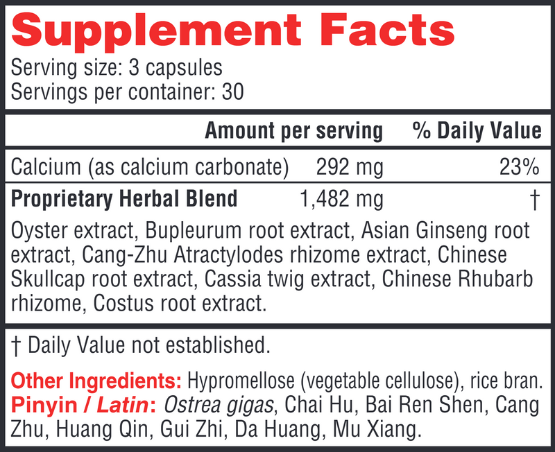 Ease Plus (Health Concerns) 90ct Supplement Facts