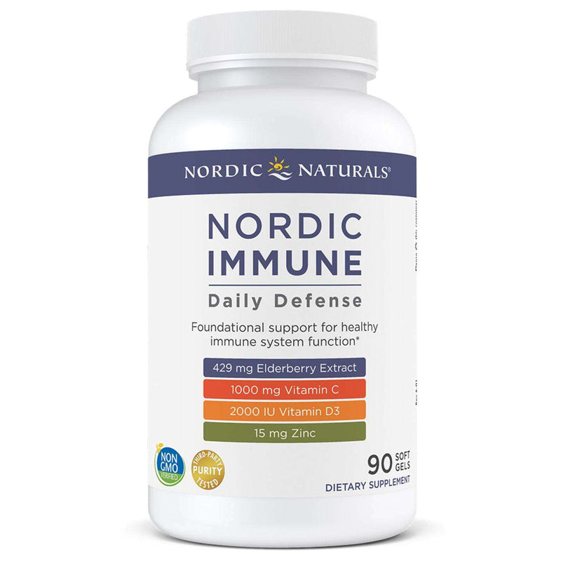 Nordic Immune Daily Defense 90 Soft Gels Nordic Naturals