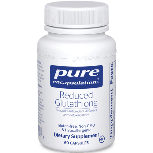 reduced glutathione supplement Reduced Glutathione (Pure Encapsulations)