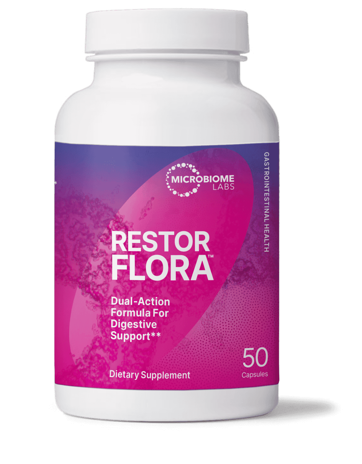 Flora-Restore - Saccharomyces Boulardii, Non GMO, Gluten Free, Dairy Free -  60 Capsules