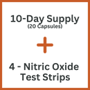 nitric oxide supplement sample and test strips