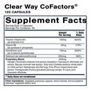 clear way cofactors