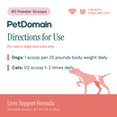 Liver Support Formula Powder (PetDomain)
