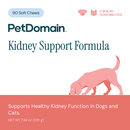Kidney Support Formula Soft Chews (PetDomain)