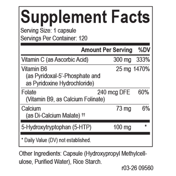 Seratran Supplement Facts Label