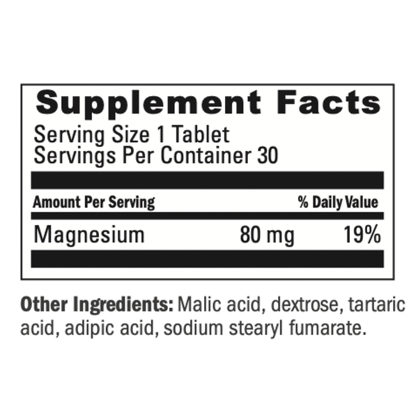 H2 Boost Molecular Hydrogen Supplement Facts Label