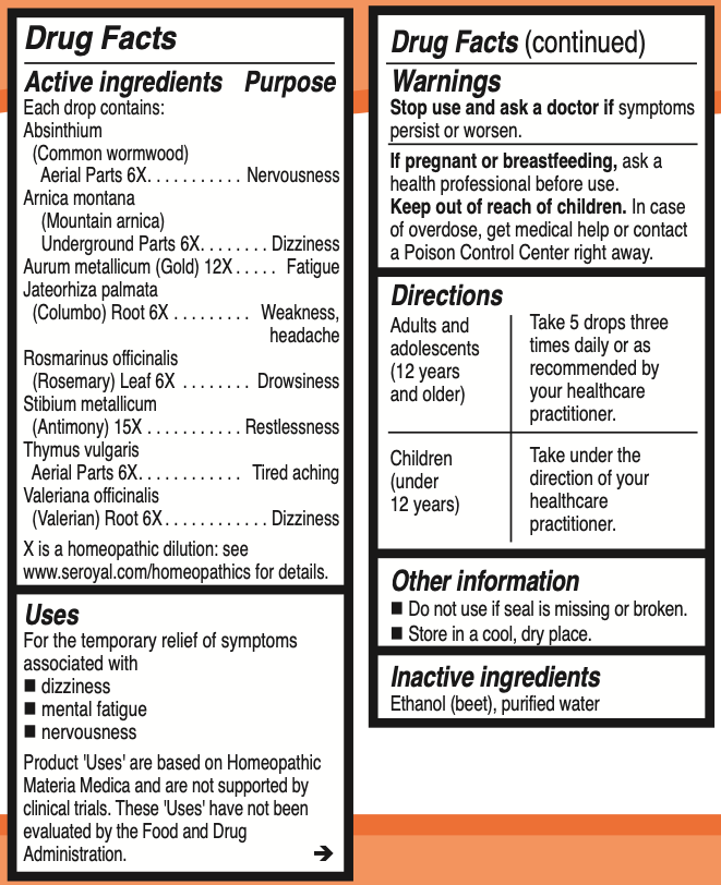 Unda #47 Supplement Facts Label