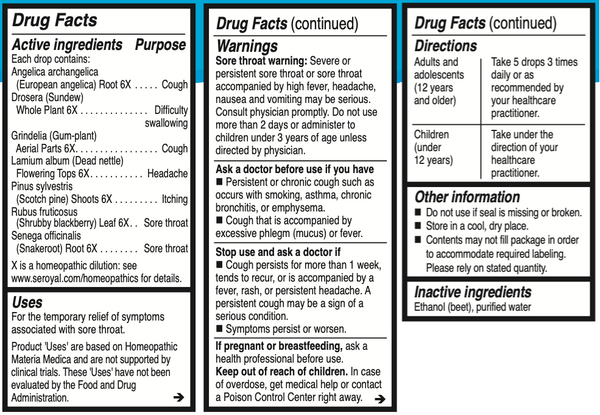 Unda #312 Supplement Facts Label
