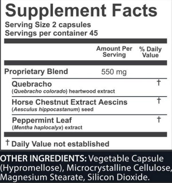Atrantil Digestive Supplement Supplement Facts Label