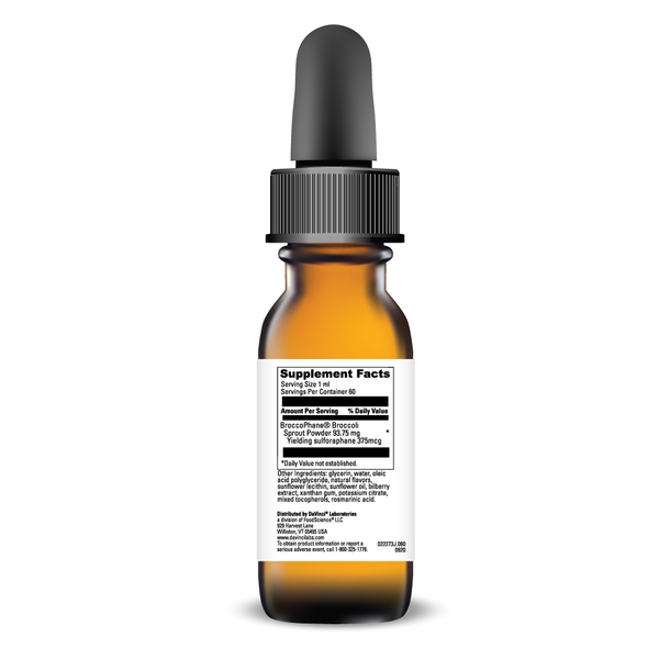Sync Up Supplement Facts Label