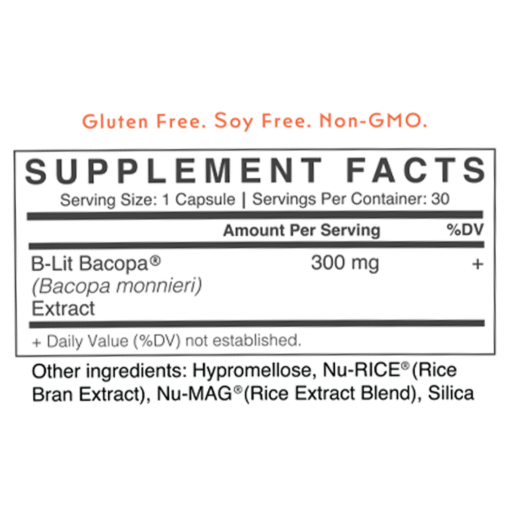 B-You Supplement Facts Label