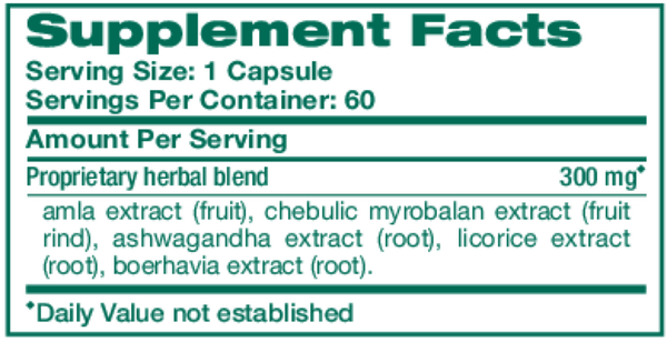 Hello Energy Supplement Facts Label