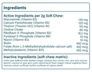 B ComplexVet Soft Chews (PetDomain) Supplement Facts