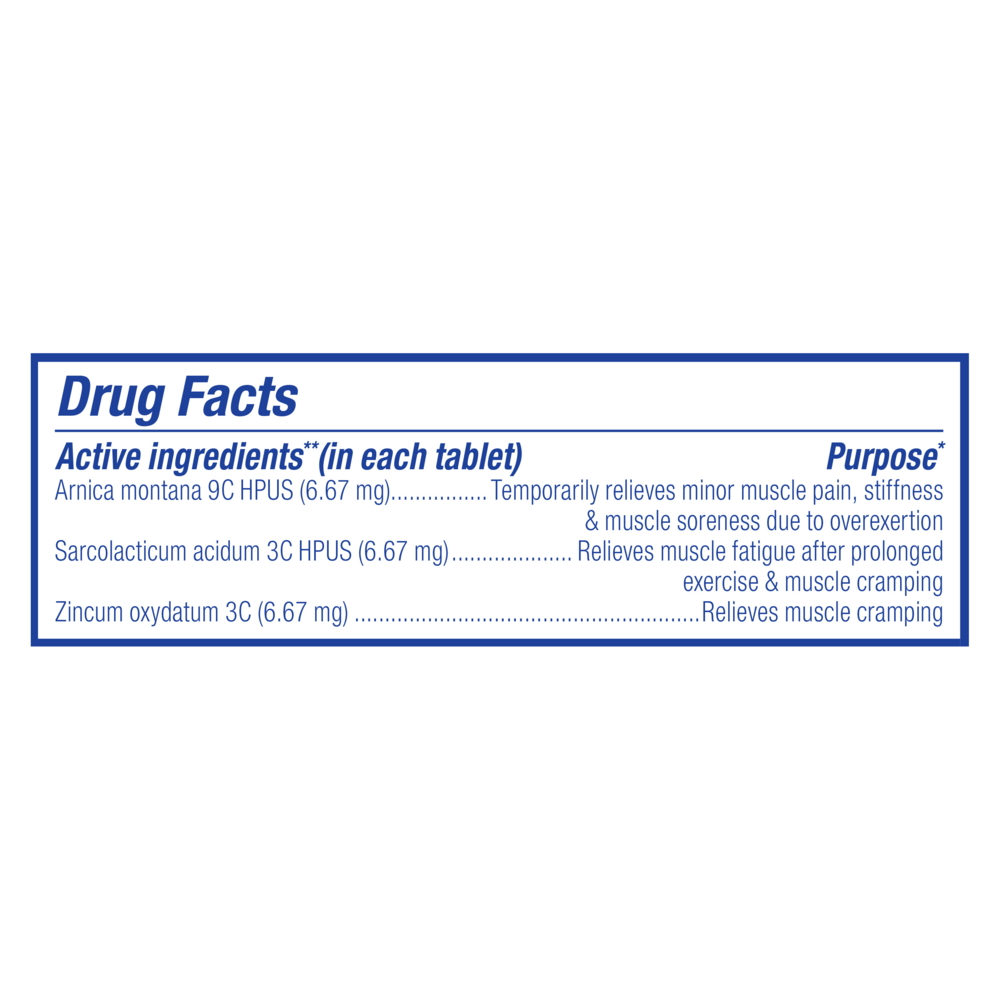 Arnicare Cream Pain Value Pack Supplement Facts Label