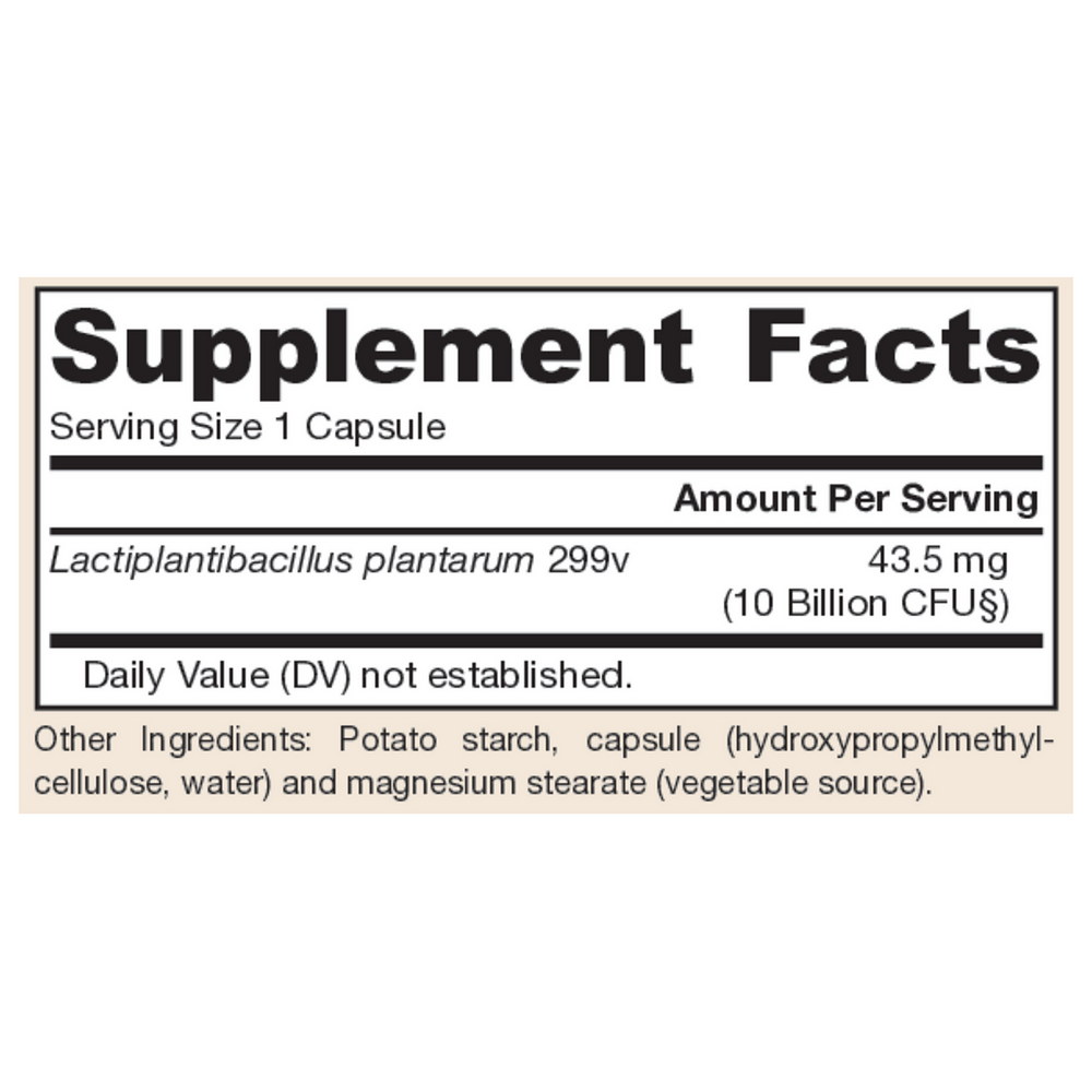 Ideal Bowel Support Supplement Facts Label
