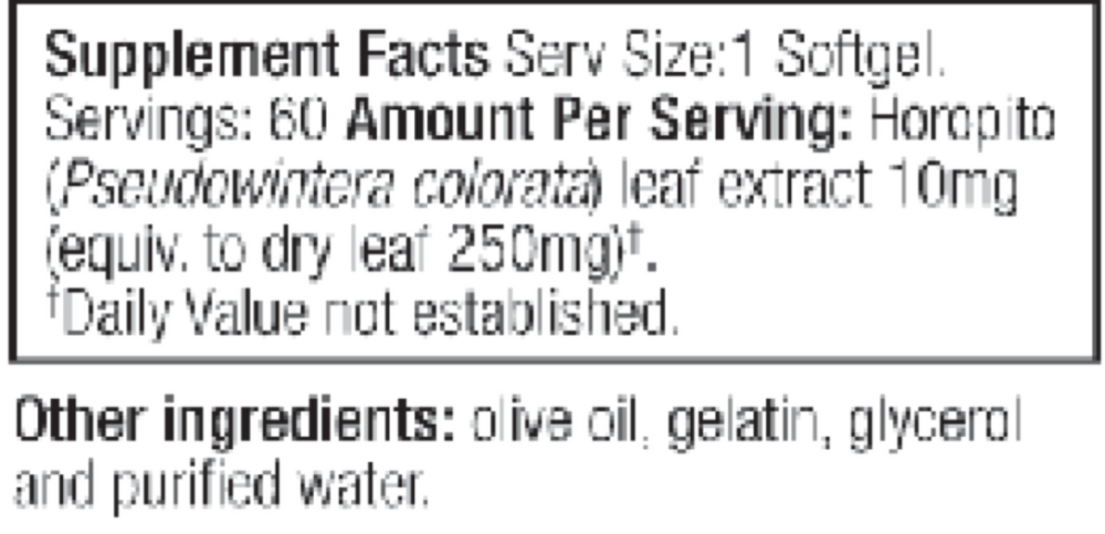 Practitioner Gut Care Supplement Facts Label