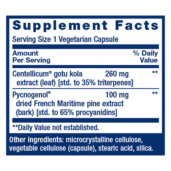 Arterial Protect Supplement Facts Label