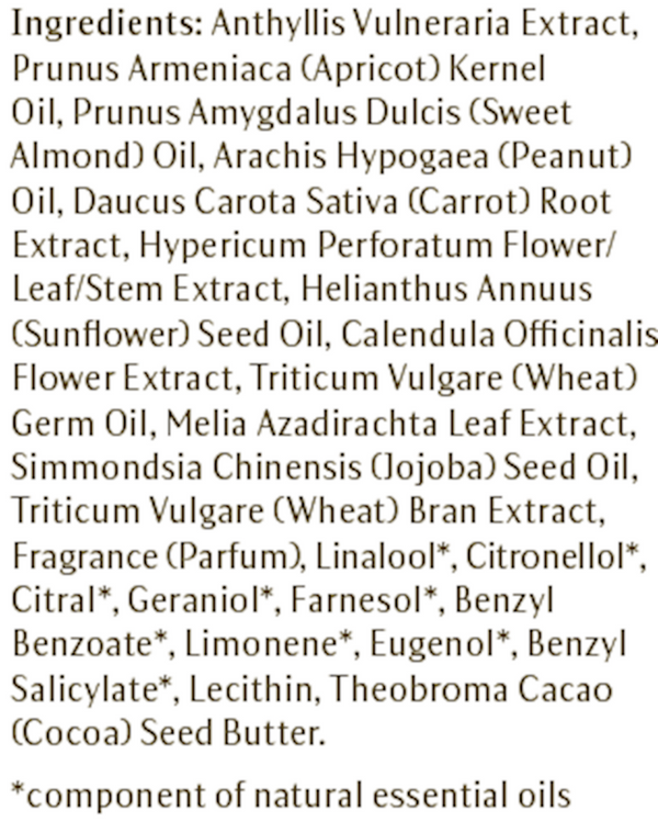 Clarifying Day Oil Supplement Facts Label