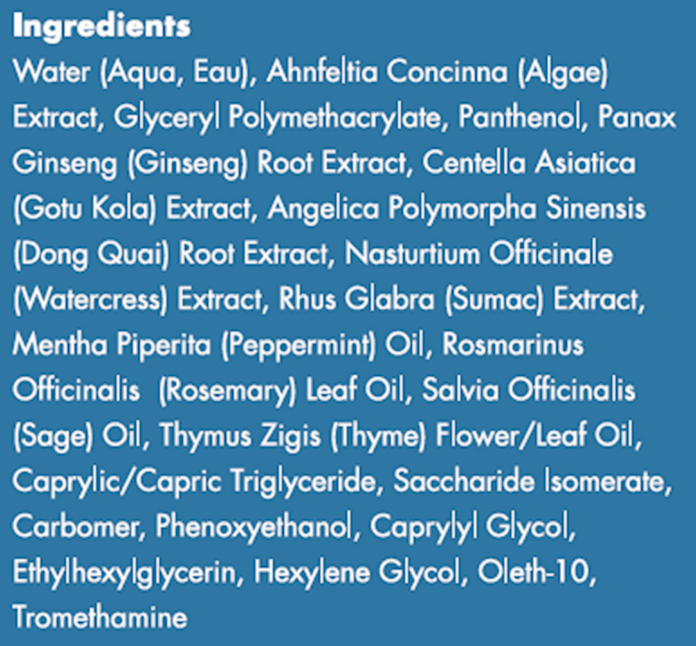 Beyond Hydration Supplement Facts Label