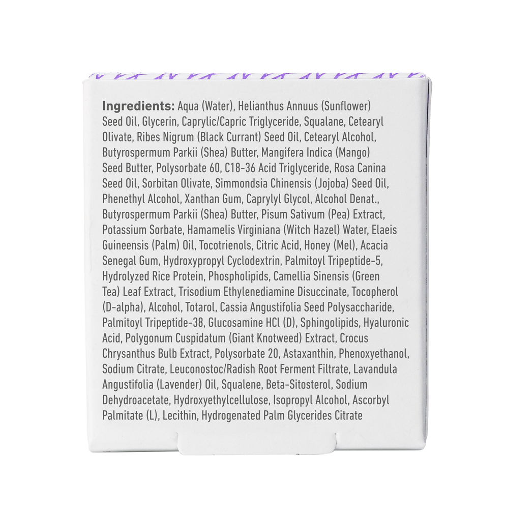 Supreme Polypeptide Cream Unscented Supplement Facts Label