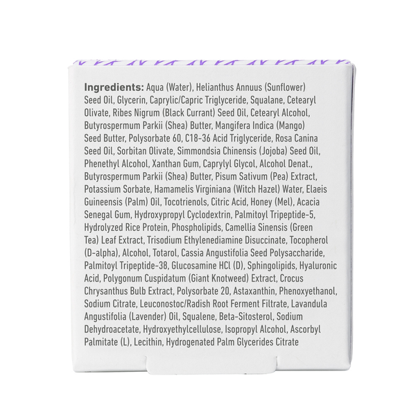 Supreme Polypeptide Cream Unscented Supplement Facts Label