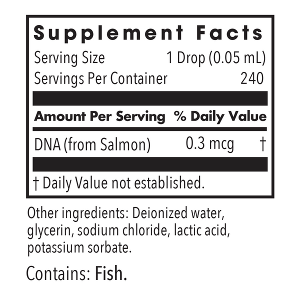 Mucolyxir® Supplement Facts Label