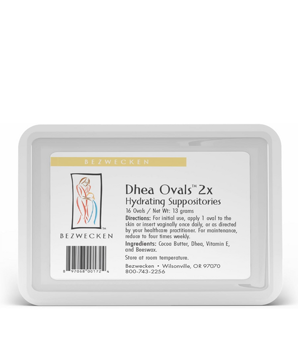 DHEA Ovals Supplement Facts Label