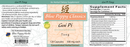 Supplement label — Gui Pi Tang