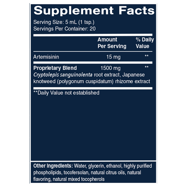 CRYPTO CO-MAX Supplement Facts Label