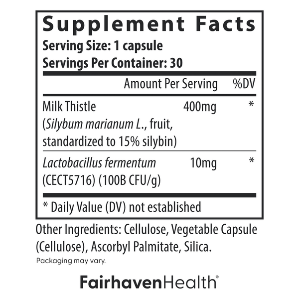 Complete Lactation Support Supplement Facts Label