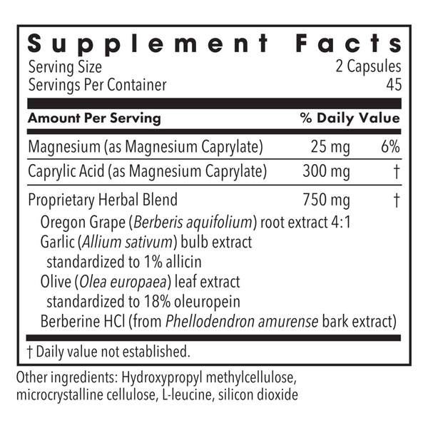 Happy Belly Supplement Facts Label