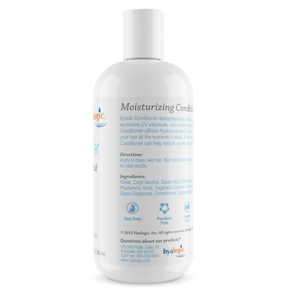 Conditioner with Hyaluronic Acid Supplement Facts Label