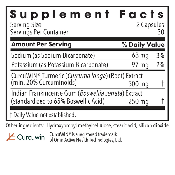 Herxheimer Support Supplement Facts Label